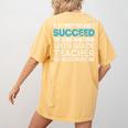 Sixth Grade Teacher 6th Grade Teacher T-Shirt Women's Comfort Colors T-Shirt Back Print Mustard Sixth Grade Teacher 6th Grade Teacher T-Shirt Women's Comfort Colors T-Shirt Back Print Mustard