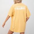 Sixty Seven 67 Meme Square Root 4489 Slang Math Teacher Women's Comfort Colors T-Shirt Back Print Mustard