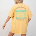Social Studies Teacher Appreciation Men Women Women's Comfort Colors T-Shirt Back Print Mustard Social Studies Teacher Appreciation Men Women Women's Comfort Colors T-Shirt Back Print Mustard