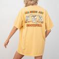 Special Education All Minds SPED Teacher Ghost Halloween Women's Comfort Colors T-Shirt Back Print Mustard Special Education All Minds SPED Teacher Ghost Halloween Women's Comfort Colors T-Shirt Back Print Mustard