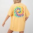 Special Education Teacher Sped Squad SPED Teacher Tie Dye Women's Comfort Colors T-Shirt Back Print Mustard Special Education Teacher Sped Squad SPED Teacher Tie Dye Women's Comfort Colors T-Shirt Back Print Mustard
