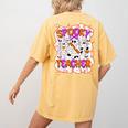 Spooky Teacher Ghost Pencil Teacher Halloween Teacher Women's Comfort Colors T-Shirt Back Print Mustard Spooky Teacher Ghost Pencil Teacher Halloween Teacher Women's Comfort Colors T-Shirt Back Print Mustard