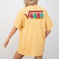 Square Root 4489 Slang Math Teacher Six Seven 6 7 Meme 67 Women's Comfort Colors T-Shirt Back Print Mustard