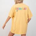 STEMINIST Technology Student STEM Teacher Women Engineering Women's Comfort Colors T-Shirt Back Print Mustard STEMINIST Technology Student STEM Teacher Women Engineering Women's Comfort Colors T-Shirt Back Print Mustard