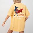 This Is My Super ESL Teacher Costume Lazy Halloween Women's Comfort Colors T-Shirt Back Print Mustard This Is My Super ESL Teacher Costume Lazy Halloween Women's Comfort Colors T-Shirt Back Print Mustard