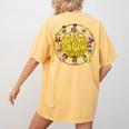 Superhero Teacher I Teach Super Heroes Women's Comfort Colors T-Shirt Back Print Mustard Superhero Teacher I Teach Super Heroes Women's Comfort Colors T-Shirt Back Print Mustard