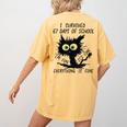 I Survived 67 Days Of School Teachers Students Humor Women's Comfort Colors T-Shirt Back Print Mustard I Survived 67 Days Of School Teachers Students Humor Women's Comfort Colors T-Shirt Back Print Mustard