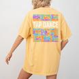 Tap Dance Words Lover Tap Dancer Dancing Teacher Women's Comfort Colors T-Shirt Back Print Mustard Tap Dance Words Lover Tap Dancer Dancing Teacher Women's Comfort Colors T-Shirt Back Print Mustard