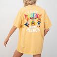 I Teach 2nd Grade Superheroes Back To School Teacher Men Women Girls Kids Women's Comfort Colors T-Shirt Back Print Mustard I Teach 2nd Grade Superheroes Back To School Teacher Men Women Girls Kids Women's Comfort Colors T-Shirt Back Print Mustard