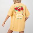I Teach The Cutest Apples In The Orchard Cute Fall Teacher Women's Comfort Colors T-Shirt Back Print Mustard I Teach The Cutest Apples In The Orchard Cute Fall Teacher Women's Comfort Colors T-Shirt Back Print Mustard
