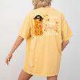 I Teach The Cutest Pumpkins Halloween Shirt For Teachers Women's Comfort Colors T-Shirt Back Print Mustard I Teach The Cutest Pumpkins Halloween Shirt For Teachers Women's Comfort Colors T-Shirt Back Print Mustard