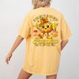 I Teach The Cutest Pumpkins In The Patch Teacher Halloween Women's Comfort Colors T-Shirt Back Print Mustard I Teach The Cutest Pumpkins In The Patch Teacher Halloween Women's Comfort Colors T-Shirt Back Print Mustard