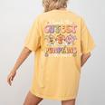 I Teach The Cutest Pumpkins In The Patch Teacher Retro Women's Comfort Colors T-Shirt Back Print Mustard I Teach The Cutest Pumpkins In The Patch Teacher Retro Women's Comfort Colors T-Shirt Back Print Mustard