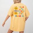 I Teach The Cutest Pumpkins Preschool Teacher Halloween Women's Comfort Colors T-Shirt Back Print Mustard I Teach The Cutest Pumpkins Preschool Teacher Halloween Women's Comfort Colors T-Shirt Back Print Mustard