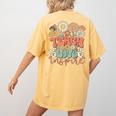 Teach Love Inspire Retro Groovy Daisy Back To School Teacher For Men Women Kids Women's Comfort Colors T-Shirt Back Print Mustard Teach Love Inspire Retro Groovy Daisy Back To School Teacher For Men Women Kids Women's Comfort Colors T-Shirt Back Print Mustard