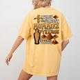 Teach The Scariest Mummies Halloween Social Studies Teacher Men Women Women's Comfort Colors T-Shirt Back Print Mustard Teach The Scariest Mummies Halloween Social Studies Teacher Men Women Women's Comfort Colors T-Shirt Back Print Mustard