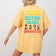 I Teach Second Grade Superheroes Teacher Superhero Women's Comfort Colors T-Shirt Back Print Mustard I Teach Second Grade Superheroes Teacher Superhero Women's Comfort Colors T-Shirt Back Print Mustard
