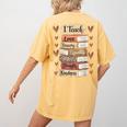I Teach History Month Black Teacher Melanin Women's Comfort Colors T-Shirt Back Print Mustard I Teach History Month Black Teacher Melanin Women's Comfort Colors T-Shirt Back Print Mustard