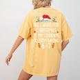Teacher 67 Christmas Six Seven 6-7 For Men Women Humor Women's Comfort Colors T-Shirt Back Print Mustard