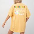 Teacher Aide Appreciation Cute Heart Tee For Women Women's Comfort Colors T-Shirt Back Print Mustard Teacher Aide Appreciation Cute Heart Tee For Women Women's Comfort Colors T-Shirt Back Print Mustard