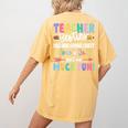 Teacher Besties Matching Teacher Besties Women's Comfort Colors T-Shirt Back Print Mustard Teacher Besties Matching Teacher Besties Women's Comfort Colors T-Shirt Back Print Mustard