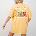 Teacher All Calm Said No Teacher Christmas Pencil Tree Women's Comfort Colors T-Shirt Back Print Mustard Teacher All Calm Said No Teacher Christmas Pencil Tree Women's Comfort Colors T-Shirt Back Print Mustard