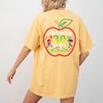 Teacher Celebrating 30 Years Of Teaching Students School Women's Comfort Colors T-Shirt Back Print Mustard Teacher Celebrating 30 Years Of Teaching Students School Women's Comfort Colors T-Shirt Back Print Mustard