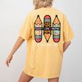 Teacher Life Teach Love Inspire Pencils Inspirational Women Women's Comfort Colors T-Shirt Back Print Mustard Teacher Life Teach Love Inspire Pencils Inspirational Women Women's Comfort Colors T-Shirt Back Print Mustard