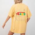 Teacher Math 67 Meme Square Root 4489 Slang Six Seven Women's Comfort Colors T-Shirt Back Print Mustard Teacher Math 67 Meme Square Root 4489 Slang Six Seven Women's Comfort Colors T-Shirt Back Print Mustard