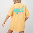 Teacher Mode Off Happy Last Day Of School Summer Break Men Women Women's Comfort Colors T-Shirt Back Print Mustard Teacher Mode Off Happy Last Day Of School Summer Break Men Women Women's Comfort Colors T-Shirt Back Print Mustard