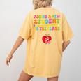 Teacher Pregnancy Announcement Clothing Expecting Teacher X-Small Women's Comfort Colors T-Shirt Back Print Mustard Teacher Pregnancy Announcement Clothing Expecting Teacher X-Small Women's Comfort Colors T-Shirt Back Print Mustard