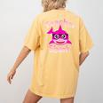 Teacher Shark Female Teacher Women's Comfort Colors T-Shirt Back Print Mustard Teacher Shark Female Teacher Women's Comfort Colors T-Shirt Back Print Mustard