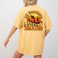 Teacher All Teachers Love Brains Halloween Party Women's Comfort Colors T-Shirt Back Print Mustard Teacher All Teachers Love Brains Halloween Party Women's Comfort Colors T-Shirt Back Print Mustard