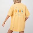 Teacher Of The Visually Impaired Back To School Team For Men Women Girls Kids Women's Comfort Colors T-Shirt Back Print Mustard