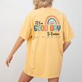 Teacher Of Visually Impaired Braille A Good Day To Learn Women's Comfort Colors T-Shirt Back Print Mustard Teacher Of Visually Impaired Braille A Good Day To Learn Women's Comfort Colors T-Shirt Back Print Mustard