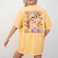 Teaching My Boos Ghost Halloween Costumes Teacher Men Women Women's Comfort Colors T-Shirt Back Print Mustard Teaching My Boos Ghost Halloween Costumes Teacher Men Women Women's Comfort Colors T-Shirt Back Print Mustard