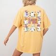 Teaching My Boos Teacher Cute Ghost Groovy Teacher Halloween Women's Comfort Colors T-Shirt Back Print Mustard Teaching My Boos Teacher Cute Ghost Groovy Teacher Halloween Women's Comfort Colors T-Shirt Back Print Mustard
