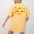 Teaching Is My Superpower Retro Comic Teacher Women's Comfort Colors T-Shirt Back Print Mustard Teaching Is My Superpower Retro Comic Teacher Women's Comfort Colors T-Shirt Back Print Mustard