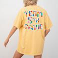 Team 5th Grade Building Blocks Bricks Theme Teacher Team For Men Women Kids Women's Comfort Colors T-Shirt Back Print Mustard Team 5th Grade Building Blocks Bricks Theme Teacher Team For Men Women Kids Women's Comfort Colors T-Shirt Back Print Mustard