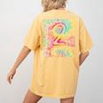 Tie Dye 2nd Grade Typography Team Second Grade Teacher Women's Comfort Colors T-Shirt Back Print Mustard Tie Dye 2nd Grade Typography Team Second Grade Teacher Women's Comfort Colors T-Shirt Back Print Mustard