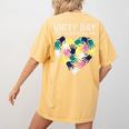 Together Against Bullying Unity Day Teachers Kids Toddler Women's Comfort Colors T-Shirt Back Print Mustard