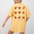 Turkey Squad Music Note Music Teacher Thanksgiving Women's Comfort Colors T-Shirt Back Print Mustard Turkey Squad Music Note Music Teacher Thanksgiving Women's Comfort Colors T-Shirt Back Print Mustard