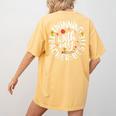 Twin Day For Spirit Week Teacher Bestie Matching Women's Comfort Colors T-Shirt Back Print Mustard Twin Day For Spirit Week Teacher Bestie Matching Women's Comfort Colors T-Shirt Back Print Mustard
