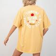 Twin Day Teacher Twinning With My Bestie Matching For Men Women Women's Comfort Colors T-Shirt Back Print Mustard Twin Day Teacher Twinning With My Bestie Matching For Men Women Women's Comfort Colors T-Shirt Back Print Mustard