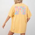 Twinning With My Teacher Bestie Teaching Partner Women's Comfort Colors T-Shirt Back Print Mustard Twinning With My Teacher Bestie Teaching Partner Women's Comfort Colors T-Shirt Back Print Mustard