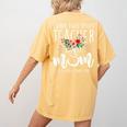 I Have Two Titles Teacher And Mom And I Rock Them Both Women's Comfort Colors T-Shirt Back Print Mustard I Have Two Titles Teacher And Mom And I Rock Them Both Women's Comfort Colors T-Shirt Back Print Mustard