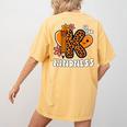Unity Day Shirt Kindness Orange Teacher Kids Be Kind Women's Comfort Colors T-Shirt Back Print Mustard