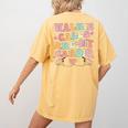 Walkie Calls Are My Cardio Special Education Teacher School Women's Comfort Colors T-Shirt Back Print Mustard Walkie Calls Are My Cardio Special Education Teacher School Women's Comfort Colors T-Shirt Back Print Mustard
