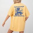 Weird Teachers Build Character Shirt Raccoon Teacher Women's Comfort Colors T-Shirt Back Print Mustard Weird Teachers Build Character Shirt Raccoon Teacher Women's Comfort Colors T-Shirt Back Print Mustard