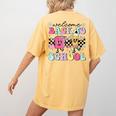 Welcome Back To School 2024 Teachers Students First Day Women's Comfort Colors T-Shirt Back Print Mustard Welcome Back To School 2024 Teachers Students First Day Women's Comfort Colors T-Shirt Back Print Mustard